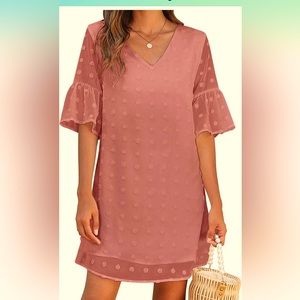 NEVV BELONGSCI Women's Dress shift Dress Mini Dress
Size XXL